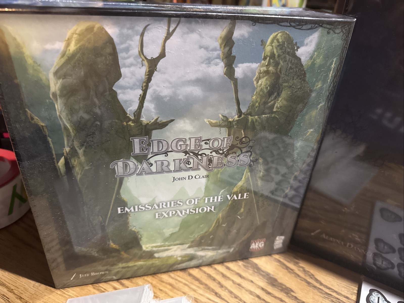Edge of Darkness Kickstarter Guildmaster Bundle Expansion AEG Alderac Coins