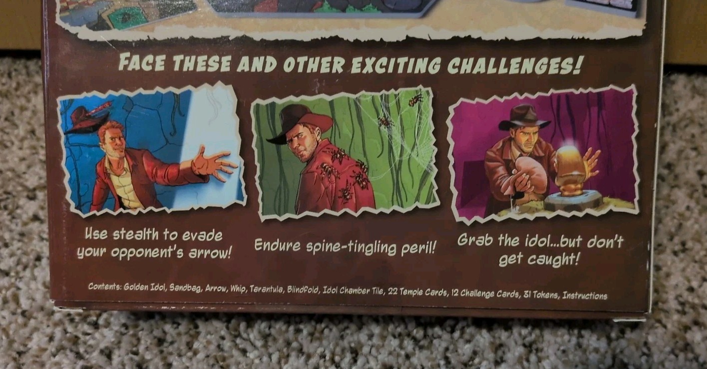 2023 – Indiana Jones: Throw Me The Idol! Board Game by Funko Games NIB-sealed!