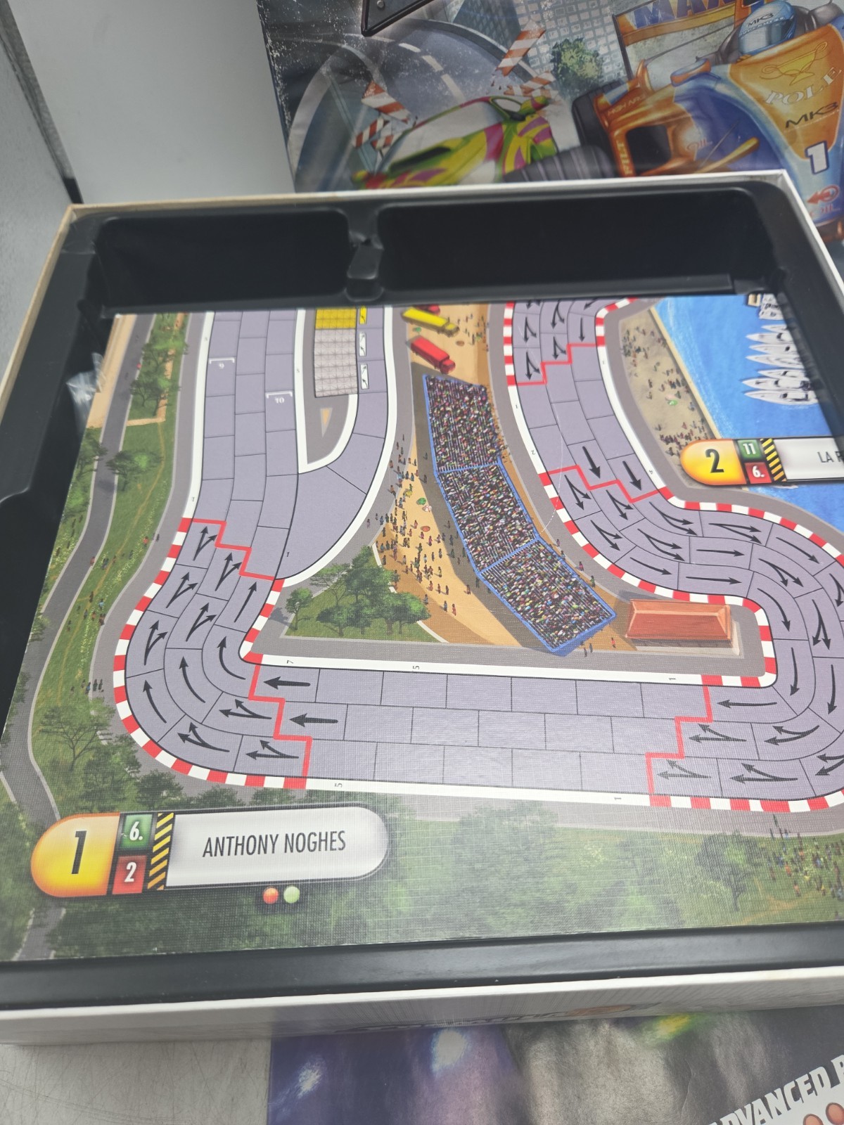 Formula D Board Game by Asmodee 2013 Playmachine Racing Cult