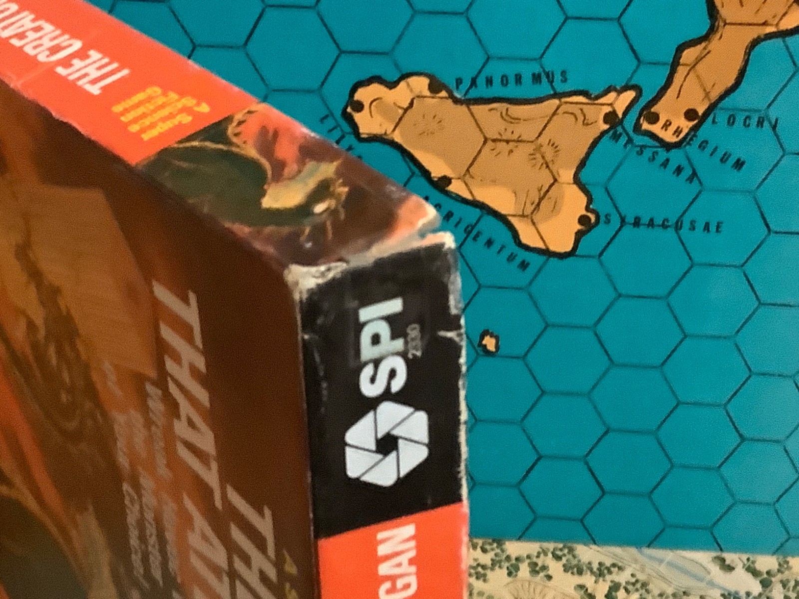 The CREATURE that ate SHEBOYGAN unpunched 1979 SPI BOX Kaiju Monster Sci-Fi