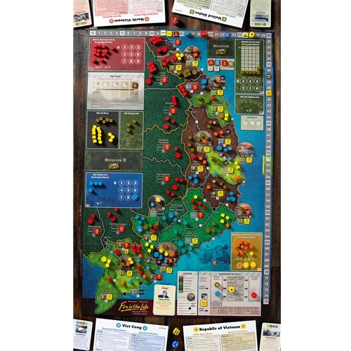 Fire in the Lake – Insurgency in Vietnam – 3rd Printing by GMT Games – SEALED