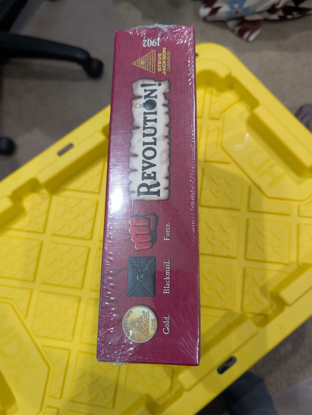 Revolution! Board Game Steve Jackson Complete – First Edition – Sealed
