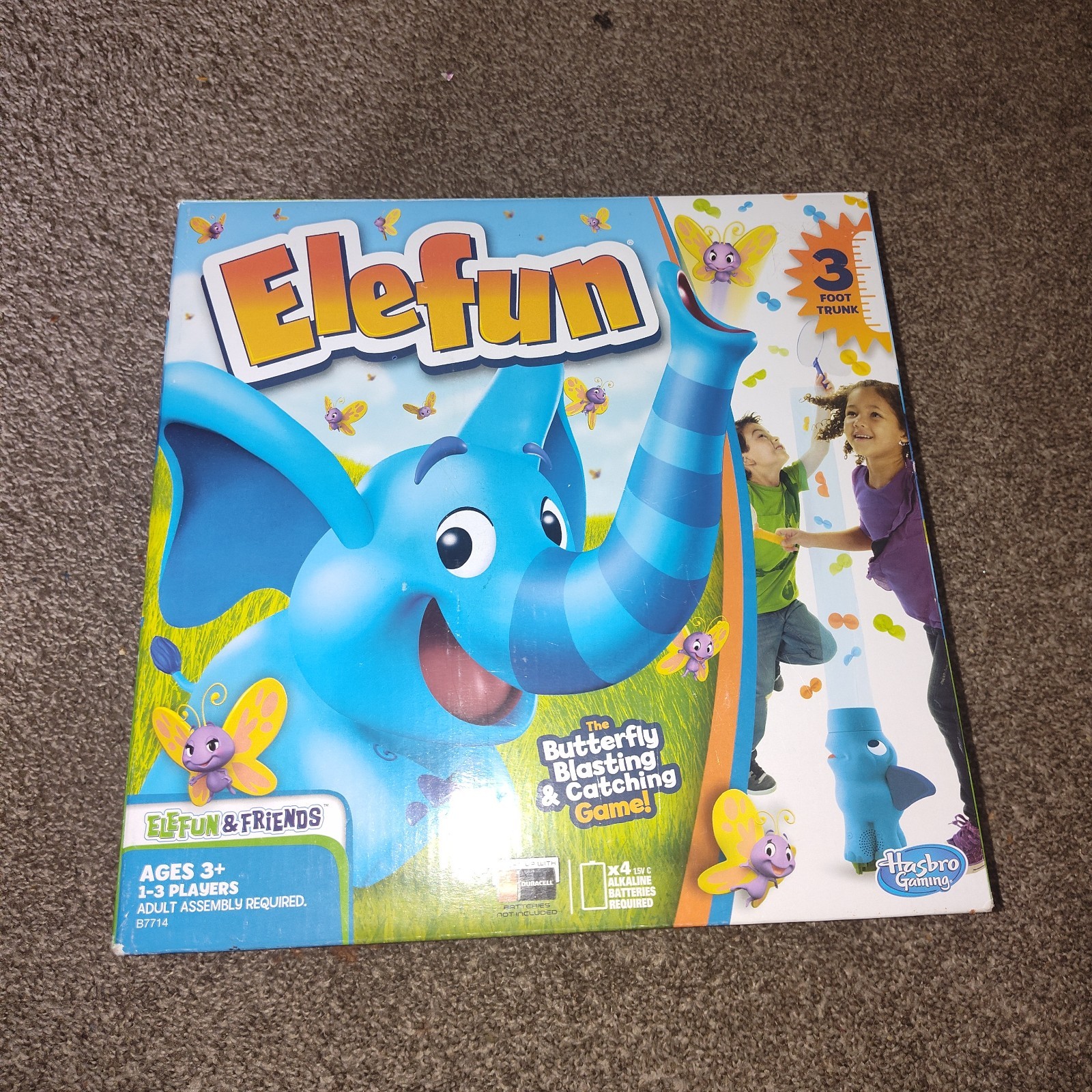 ELEFUN Butterfly Catching Game TESTED & WORKING Missing A Couple Butterfly 2020