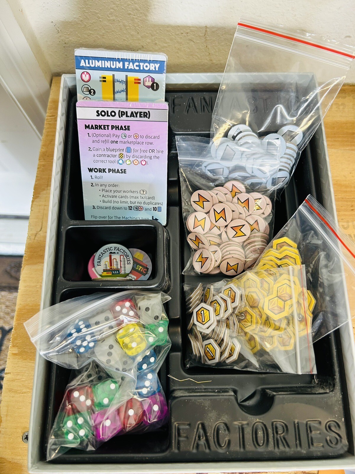 Fantastic Factories Board Game Complete