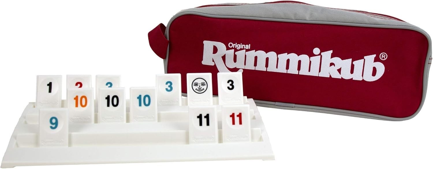 Rummikub – the Complete Original Game with Full-Size Racks and Tiles in a Durabl