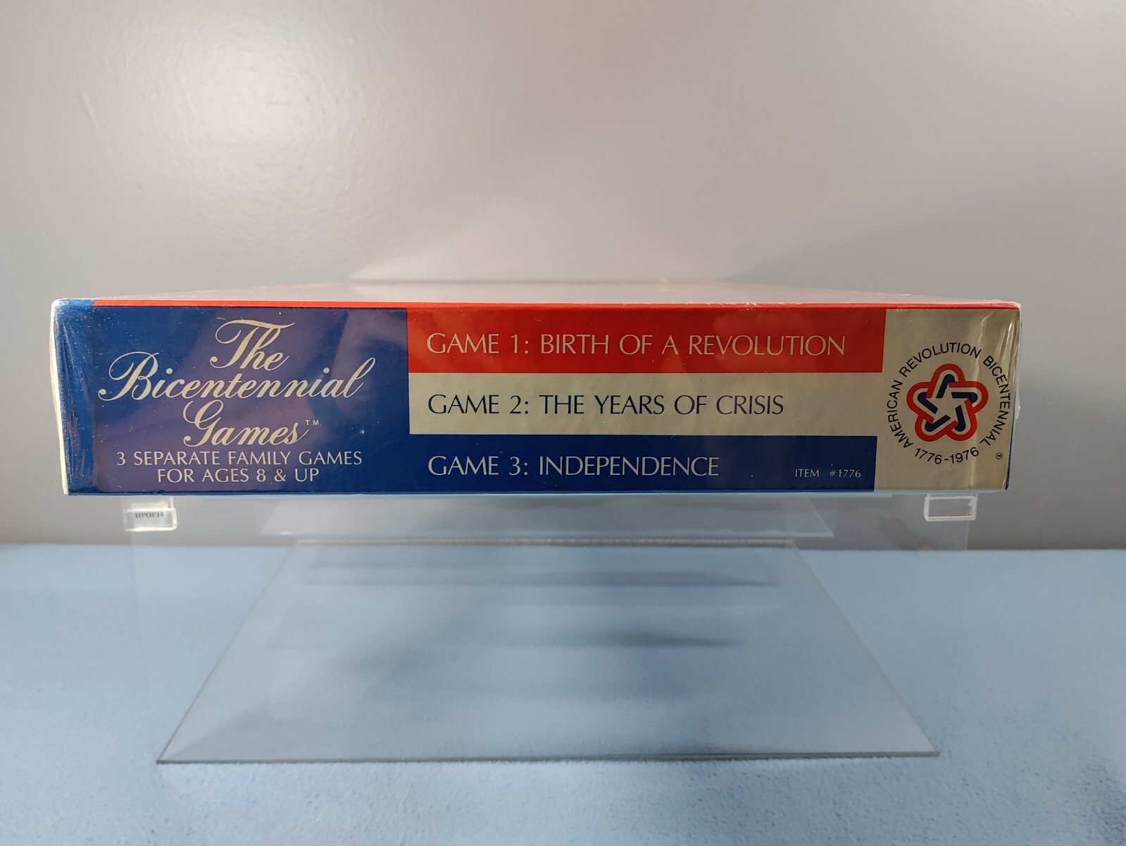 VINTAGE NEW & SEALED 1975 COACH HOUSE THE BICENTENNIAL GAMES 3 BOARD GAMES IN 1
