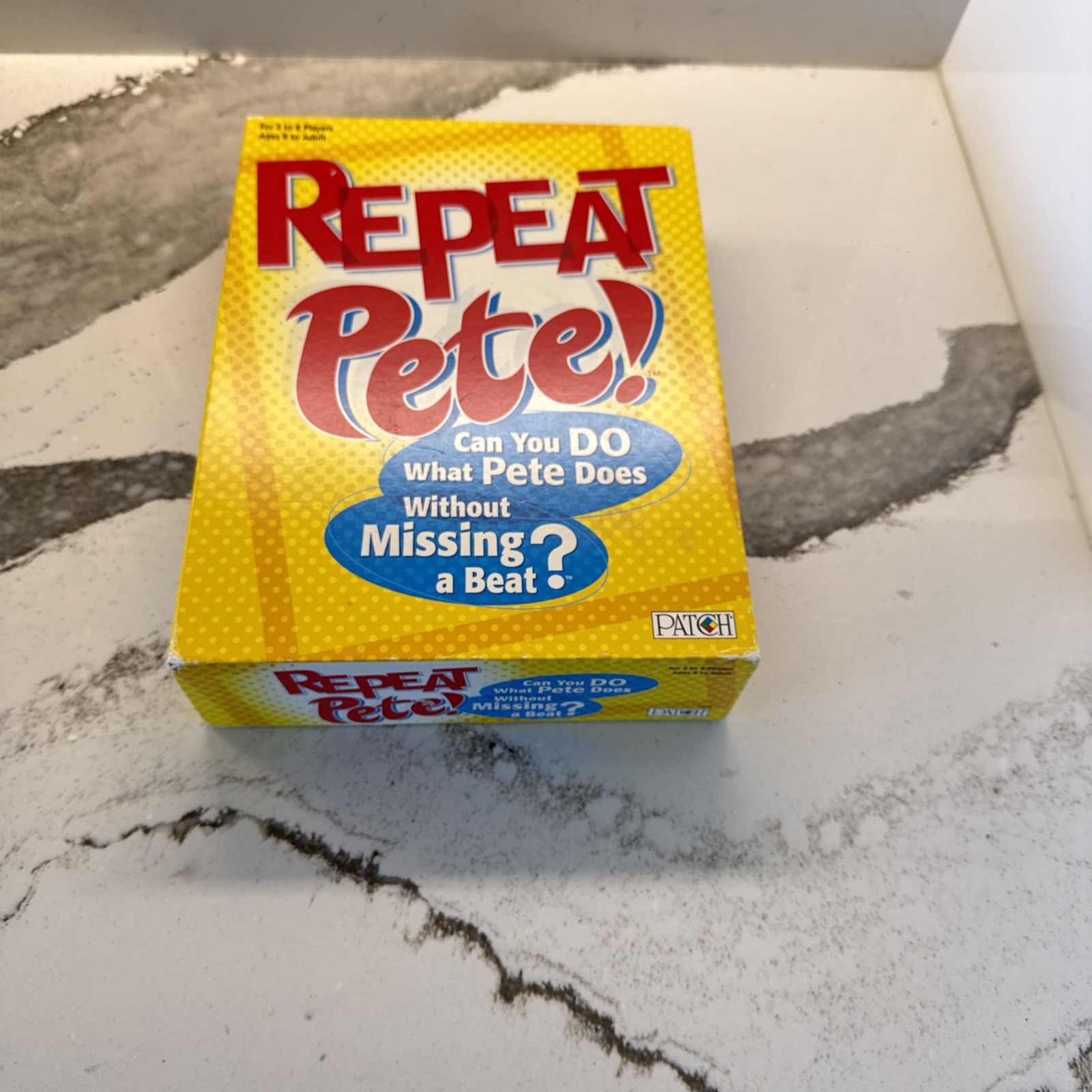 Repeat Pete ! Patch Products Interactive Family Board Game
