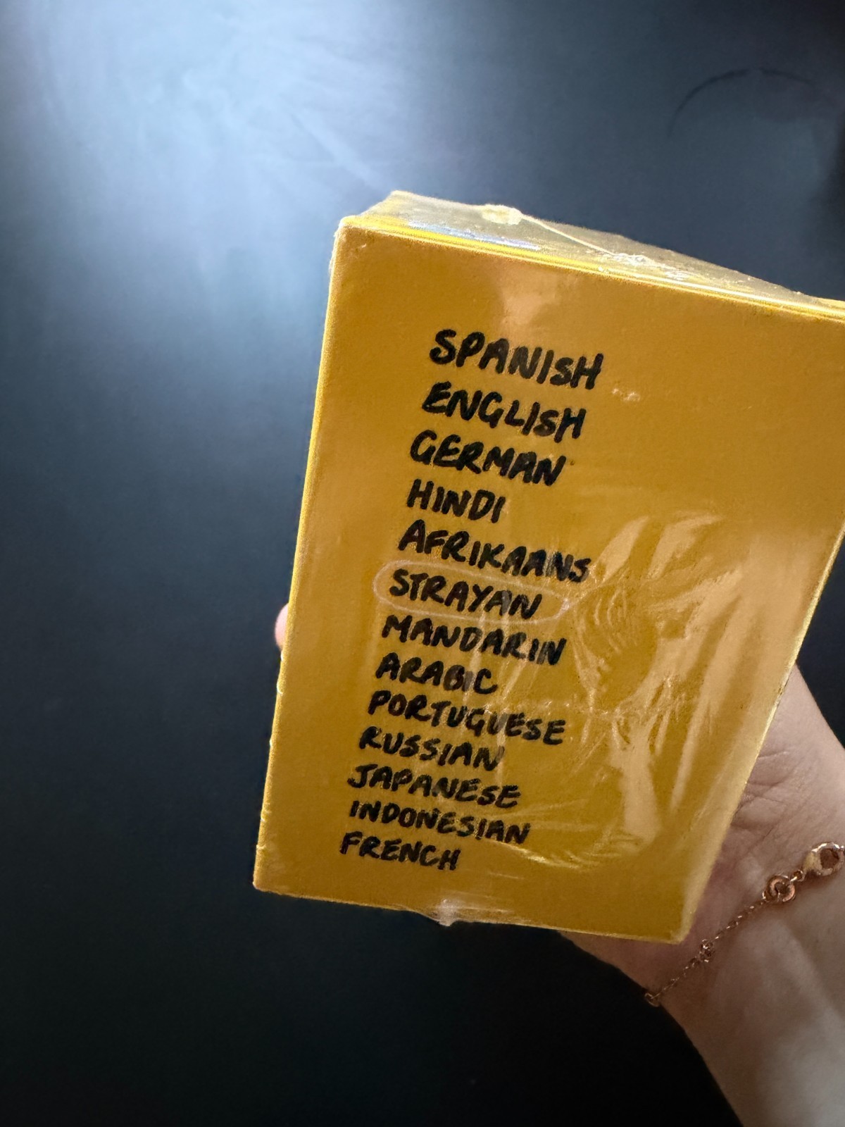 CJ HENDRY STRAYA – SLANGUAGE – CARD GAME – 18+ – MYSTERY BOX 2026 DROP