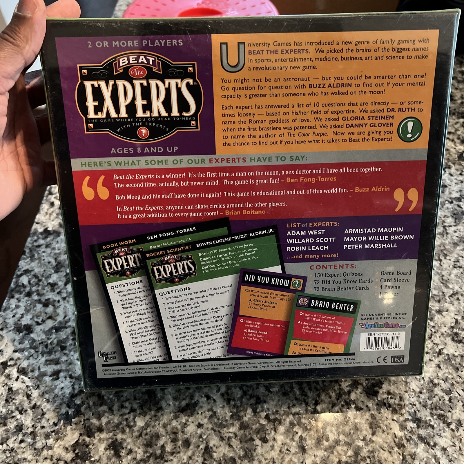 Beat the Experts Trivia Quiz Family Game Brand-New Sealed!