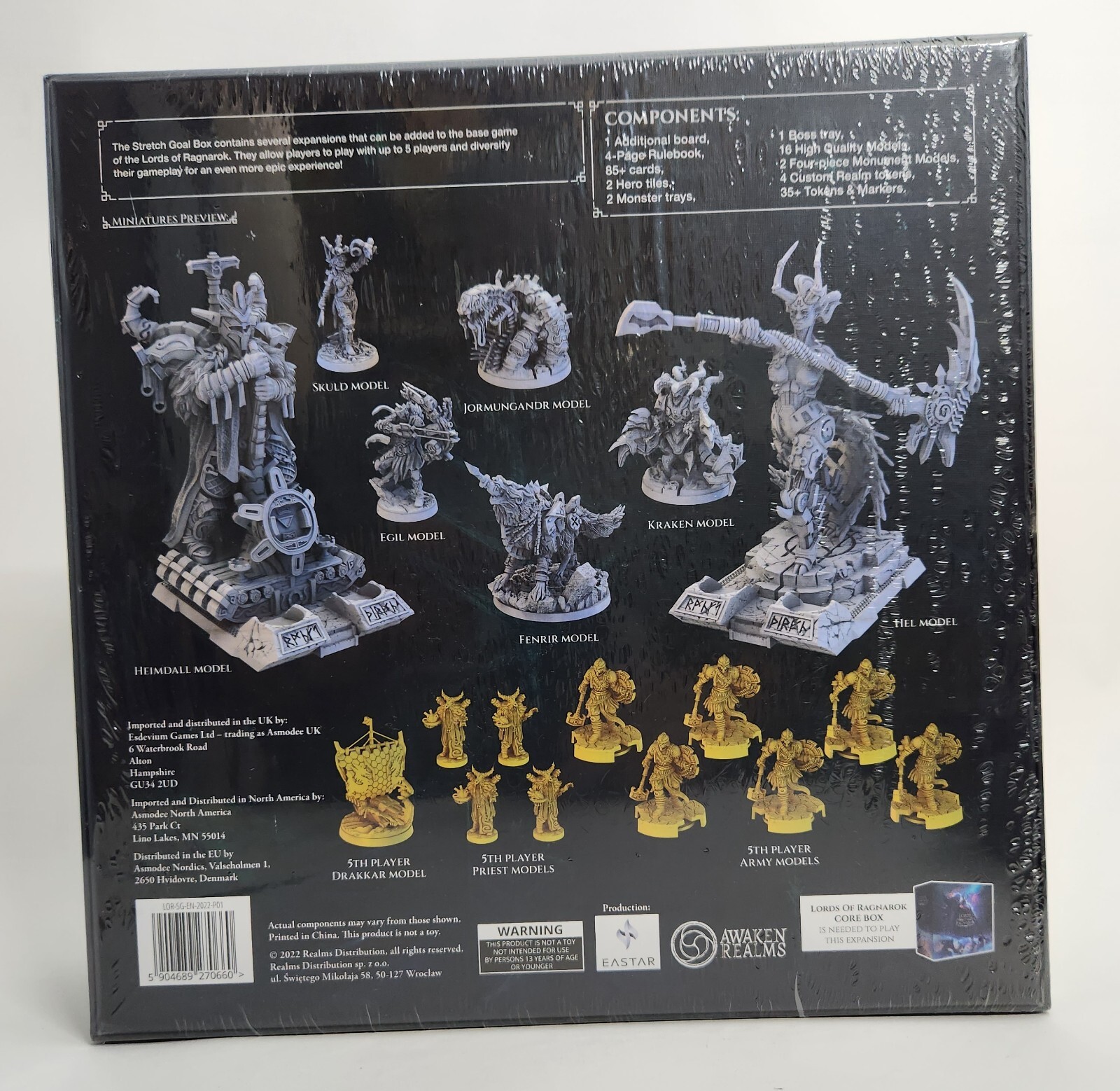 Lords of Ragnarok Kickstarter Collectors All-in Sundrop by Awaken Realms SEALED