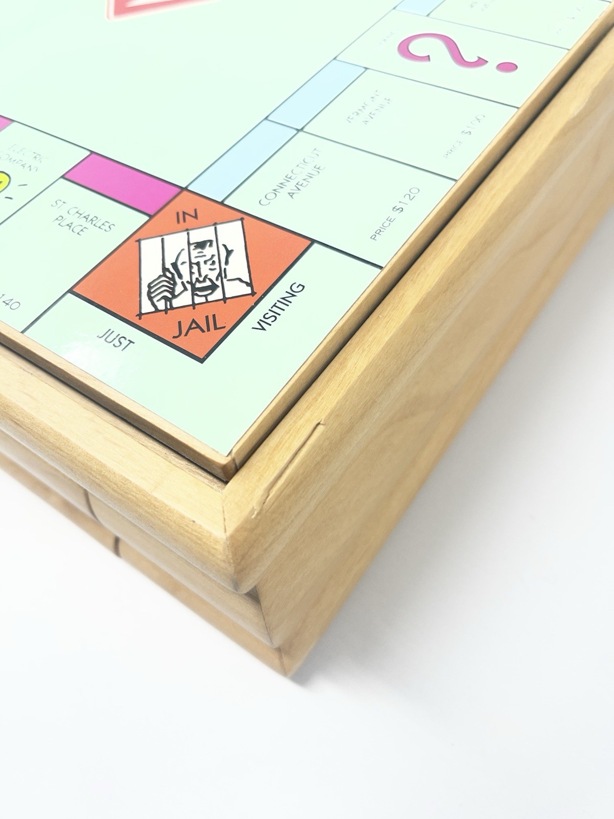 Monopoly & Clue + 6 Classic Games In Wood Cabinet Complete GREAT CONDITION!!