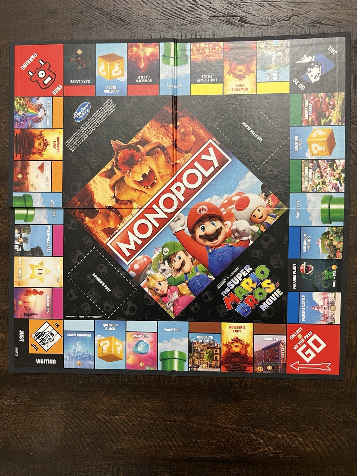 Monopoly The Super Mario Bros Movie By Hasbro