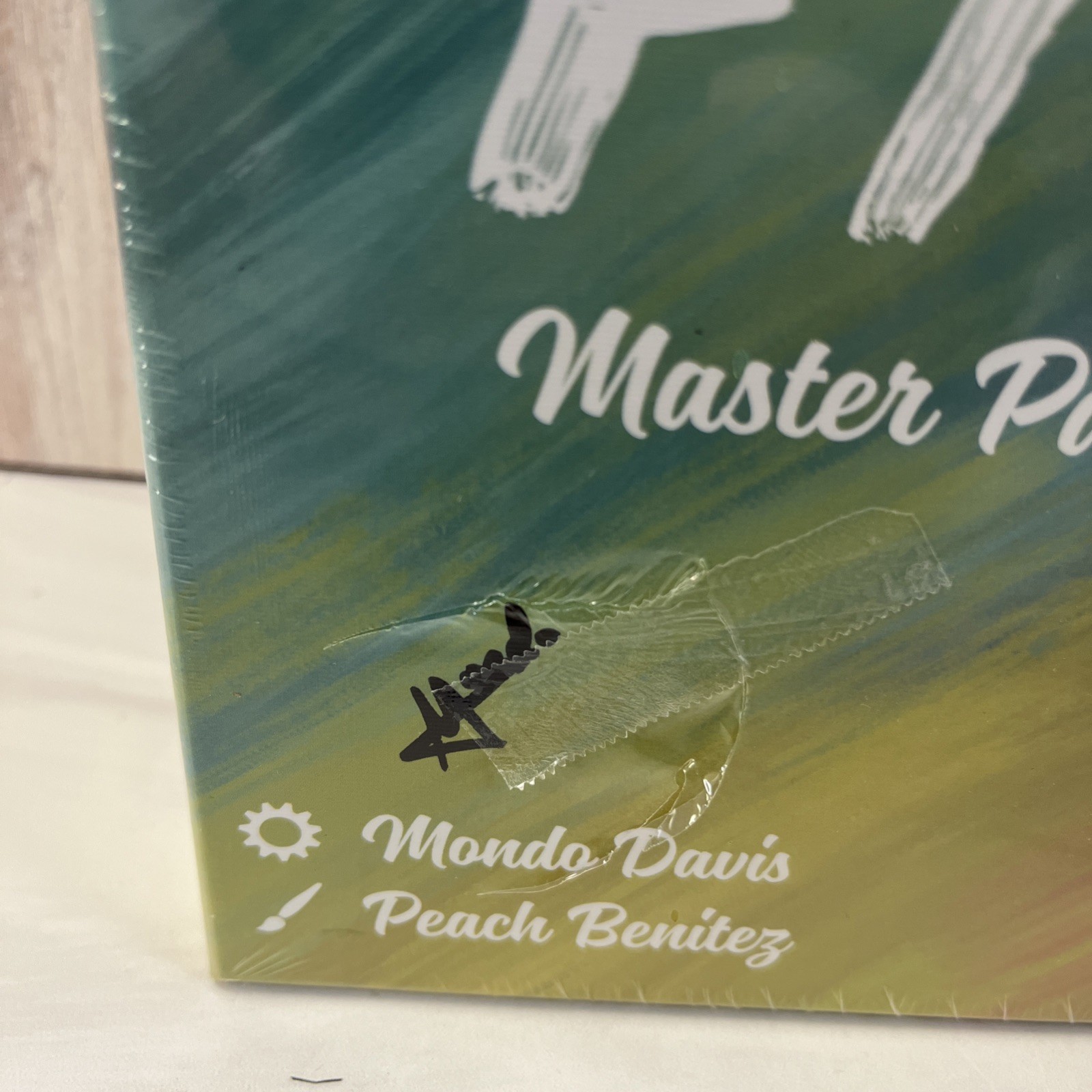 Color Field Painting Strategy Board Game Signed By Designer Mondo Davis