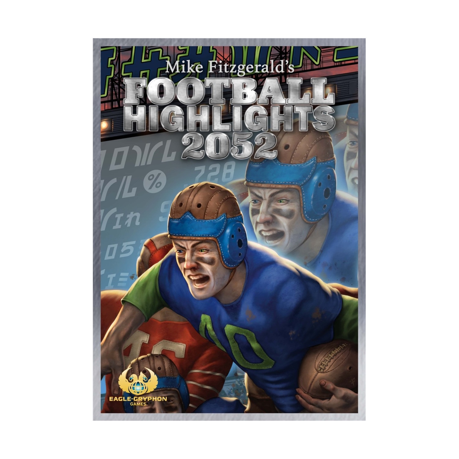 Eagle-Gryphon Board Game Football Highlights 2052 Box EX/NM