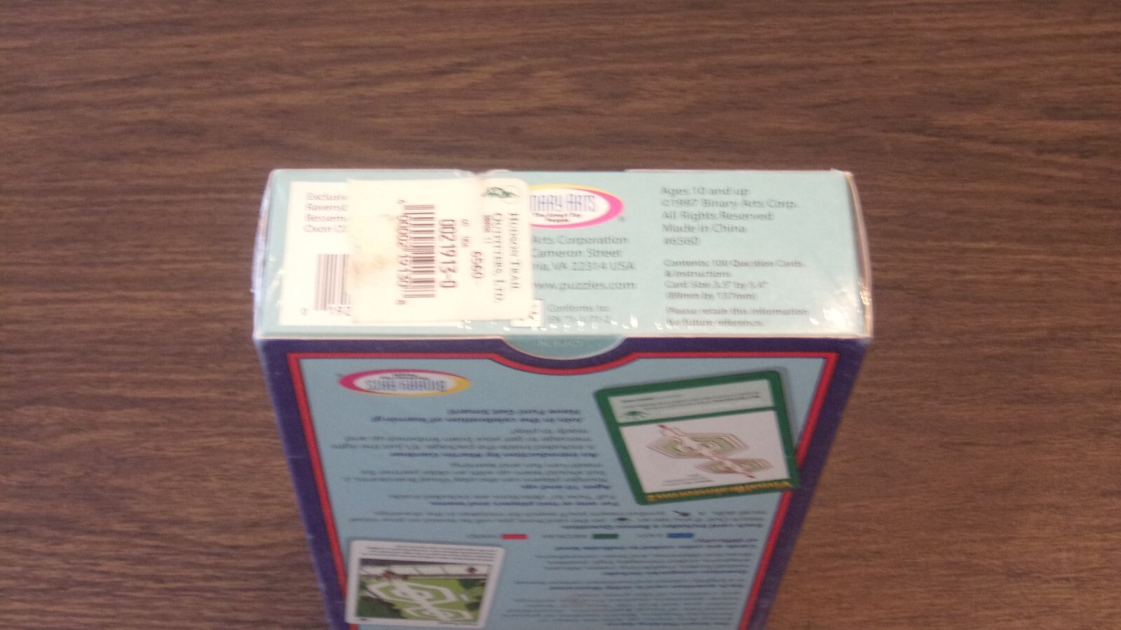 NIB Visual Brainstorms 2 The Smart Thinking Game Binary Arts 100 Cards #6560