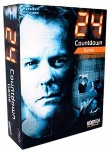 24 COUNTDOWN Game TV Series by Briar Patch- NEW FACTORY SEALED