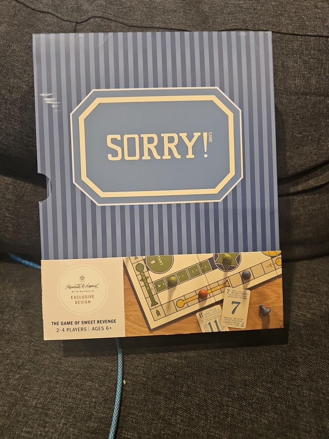 Sorry!Family Classic Board Game Bookshelf Edition By Hearth & Hand With Magnolia