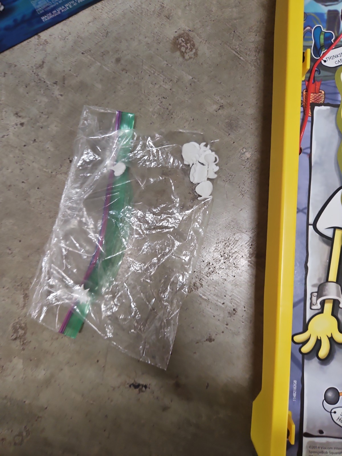 SpongeBob Squarepants Operation Skill Game 2007 Hasbro Complete Nickelodeon