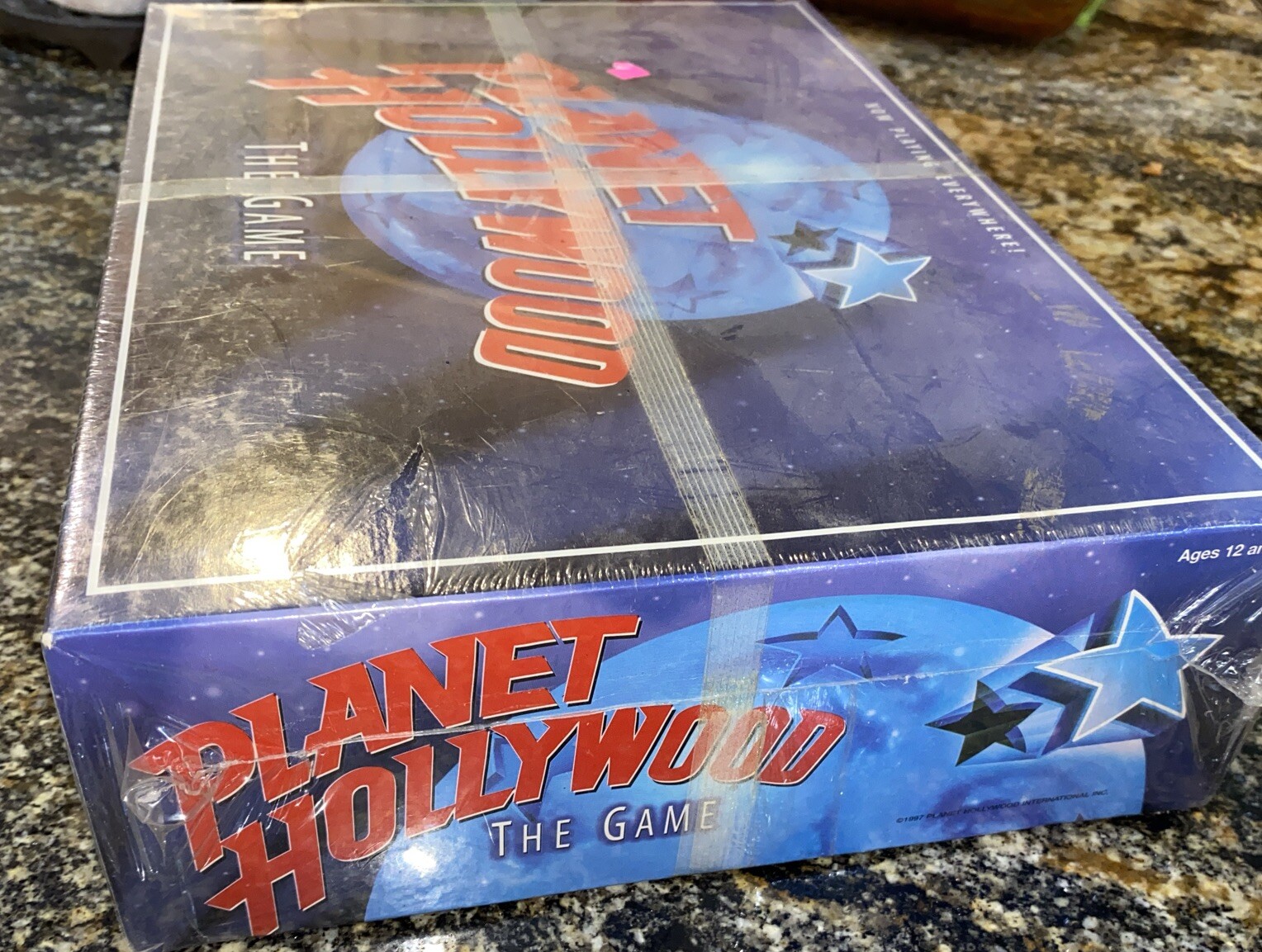 New Planet Hollywood the Game of Movie Trivia 12 Years And Up Board Game