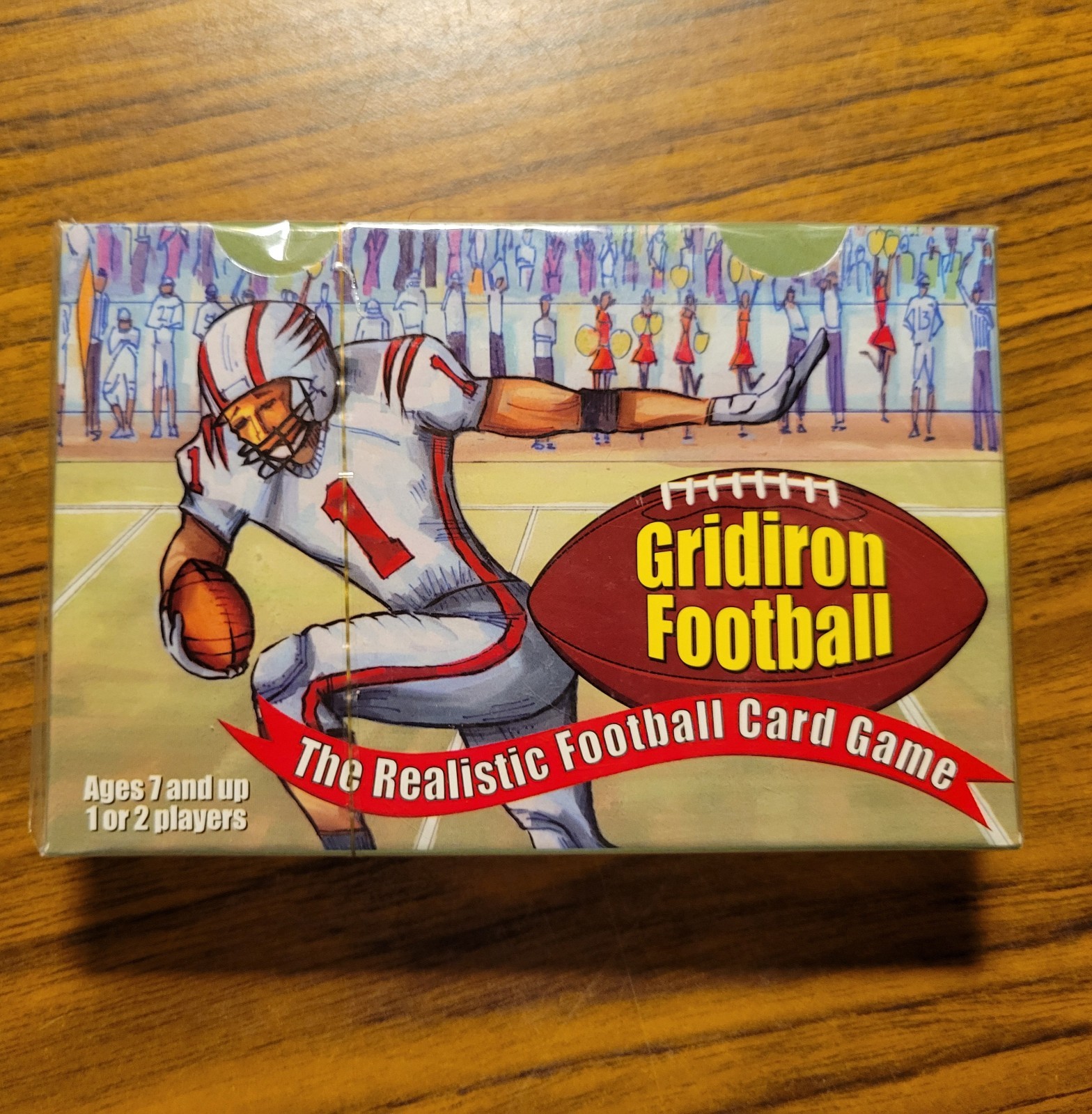 Gridiron Football Card Game New Ages 7+ State Games, Inc for 1 or 2 Players