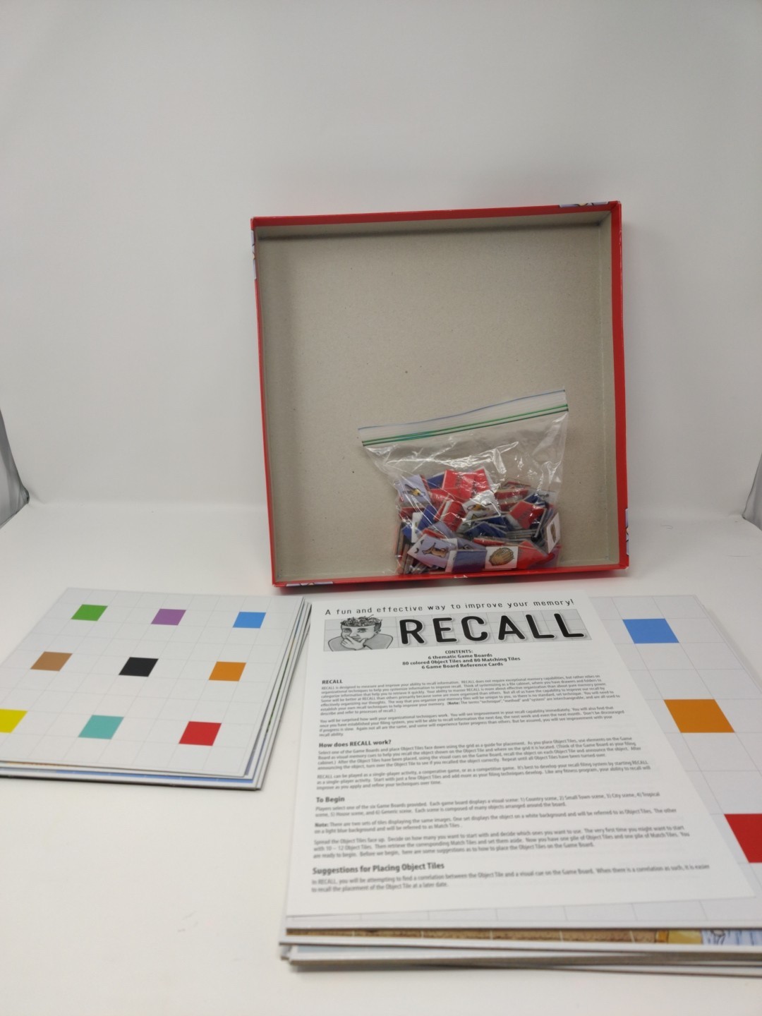 Recall Memory Game – Memory Improvement Game COMPLETE