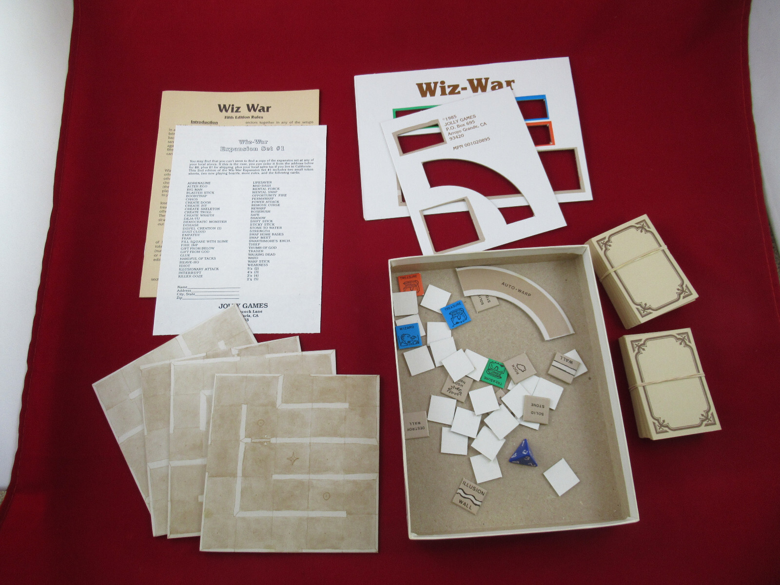 Chessex Boardgame #7000 Wiz-War (5th Ed)