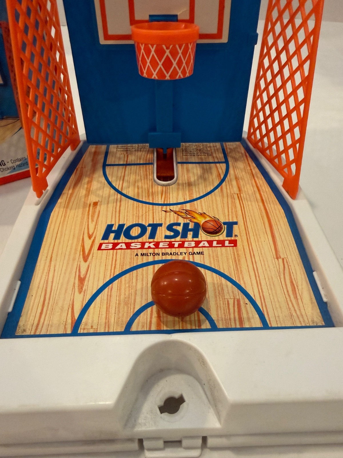 Hot Shot Basketball Milton Bradley Travel Games (Incomplete – no shooter) 1990s