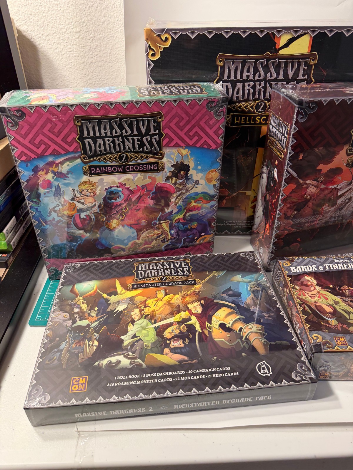 CMON Massive Darkness 2 Hellscape Pledge + MDKS05+MD-KS11+MD019+MD-KS07+MD-KS10