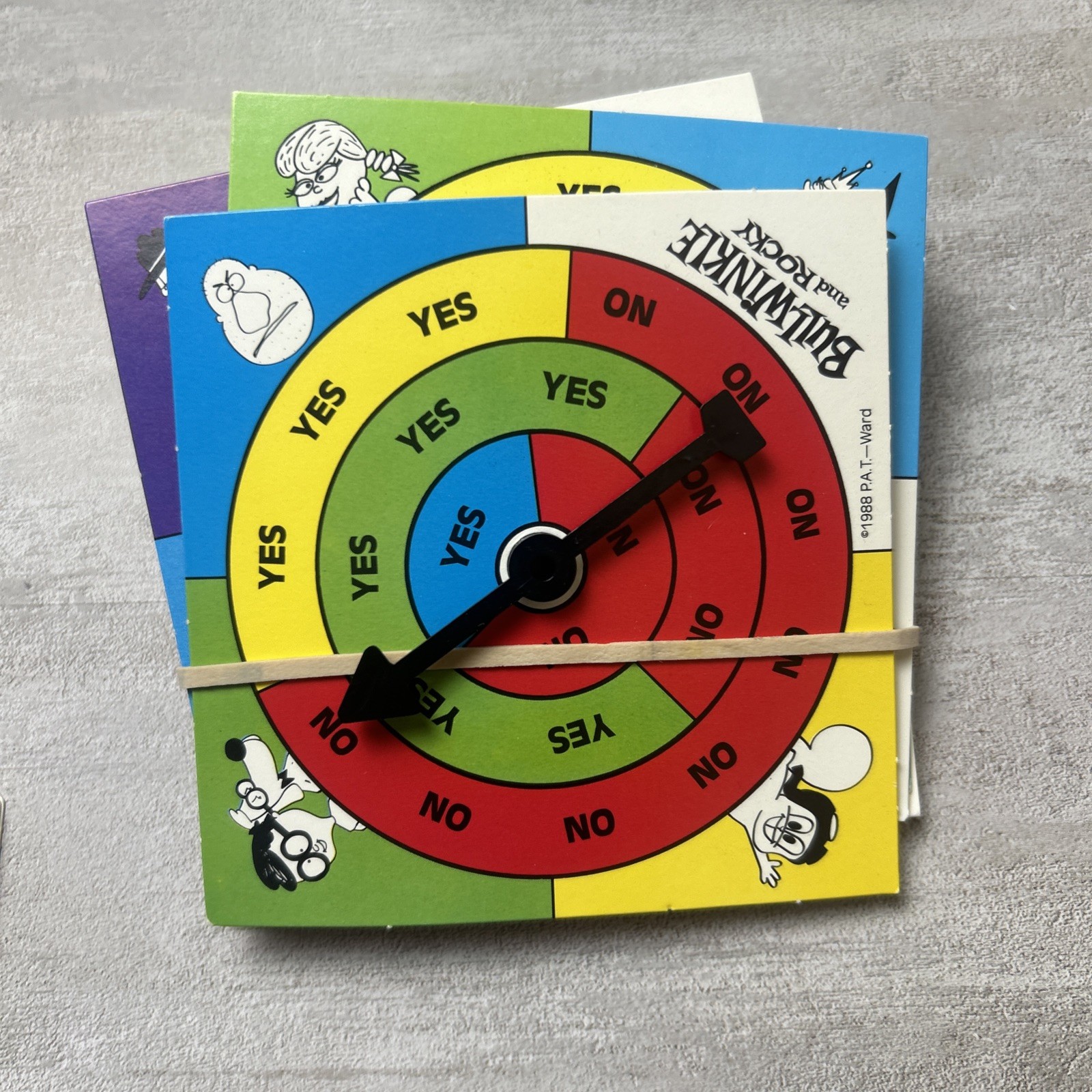 Vintage 1988 Rocky & Bullwinkle Role Playing Party Game Read Description