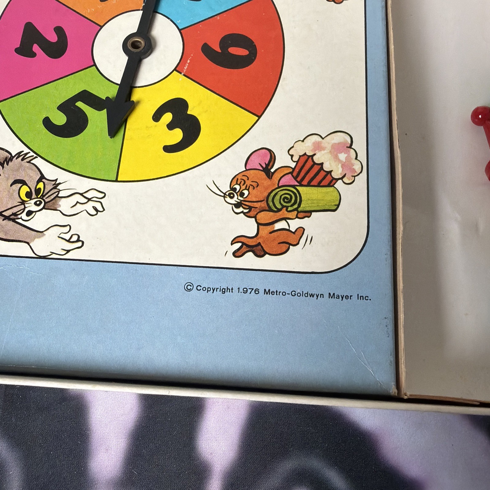 Vintage RARE 1976 Tom & Jerry Board Game Estrela Brazil Jogo Tabuleiro MGM