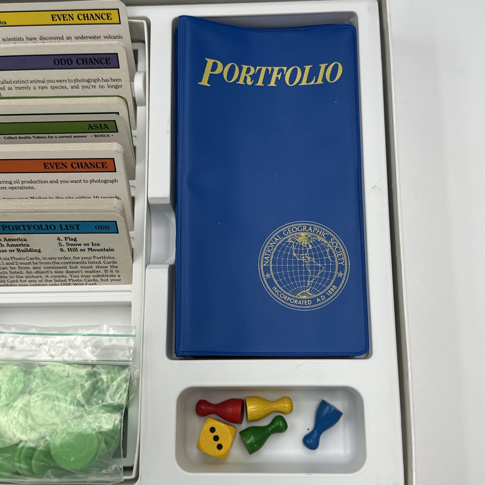 Vintage 1990 On Assignment with National Geographic Educational Board Game Compl