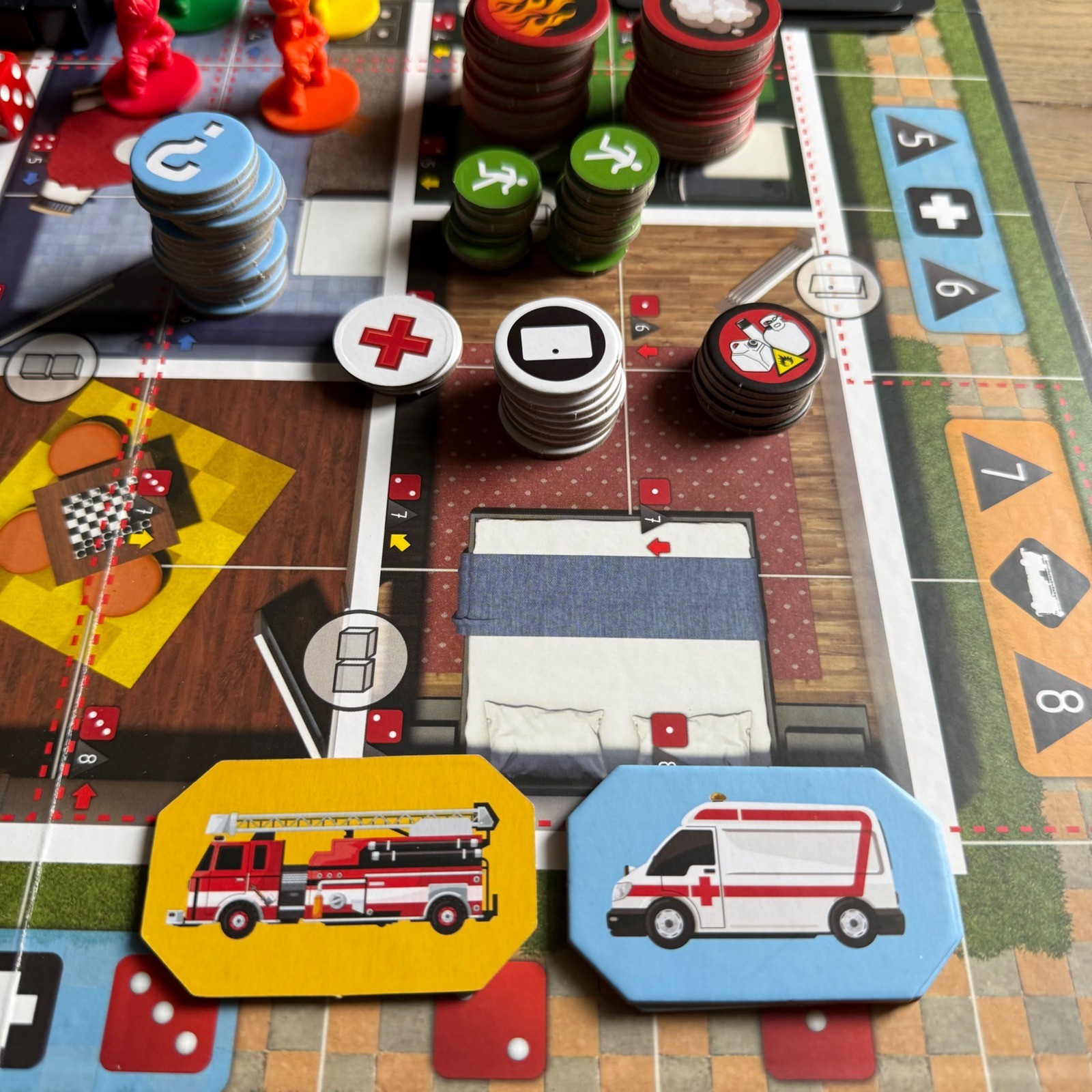 Indie Boards Cards Flash Point Fire Rescue Cooperative Strategy Board Game Comp