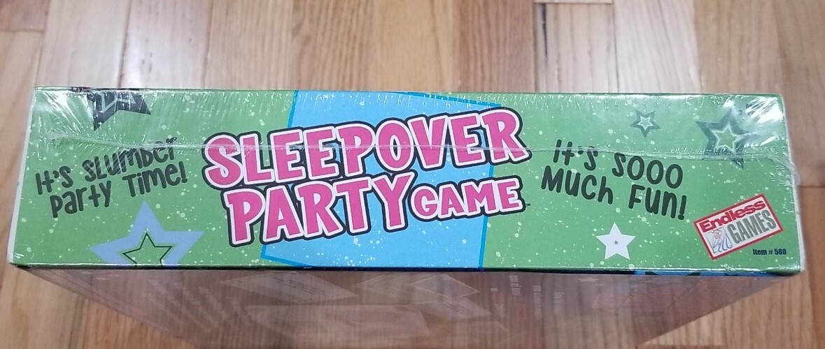 “THE SLEEPOVER PARTY GAME” BRAND NEW IN BOX! For ages 8+ ENDLESS GAMES