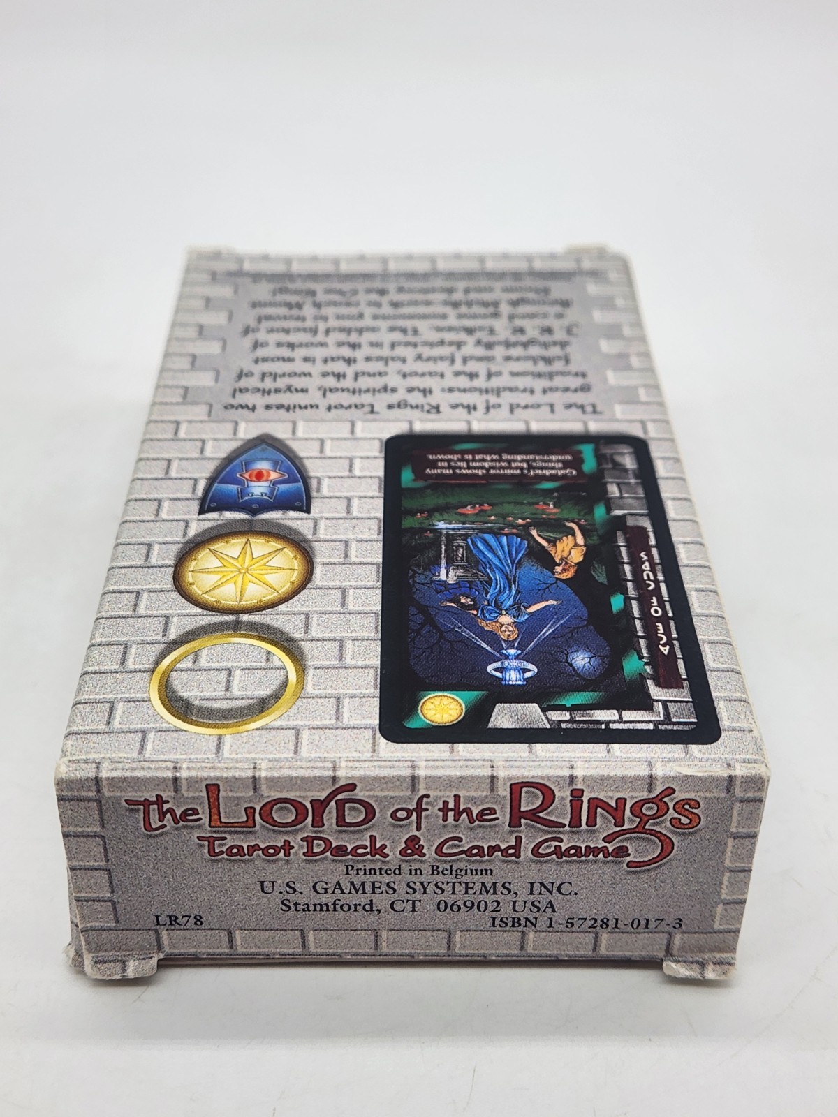 The Lord Of The Rings Tarot Deck & Card Game 1996 U.S. Games System Complete Set