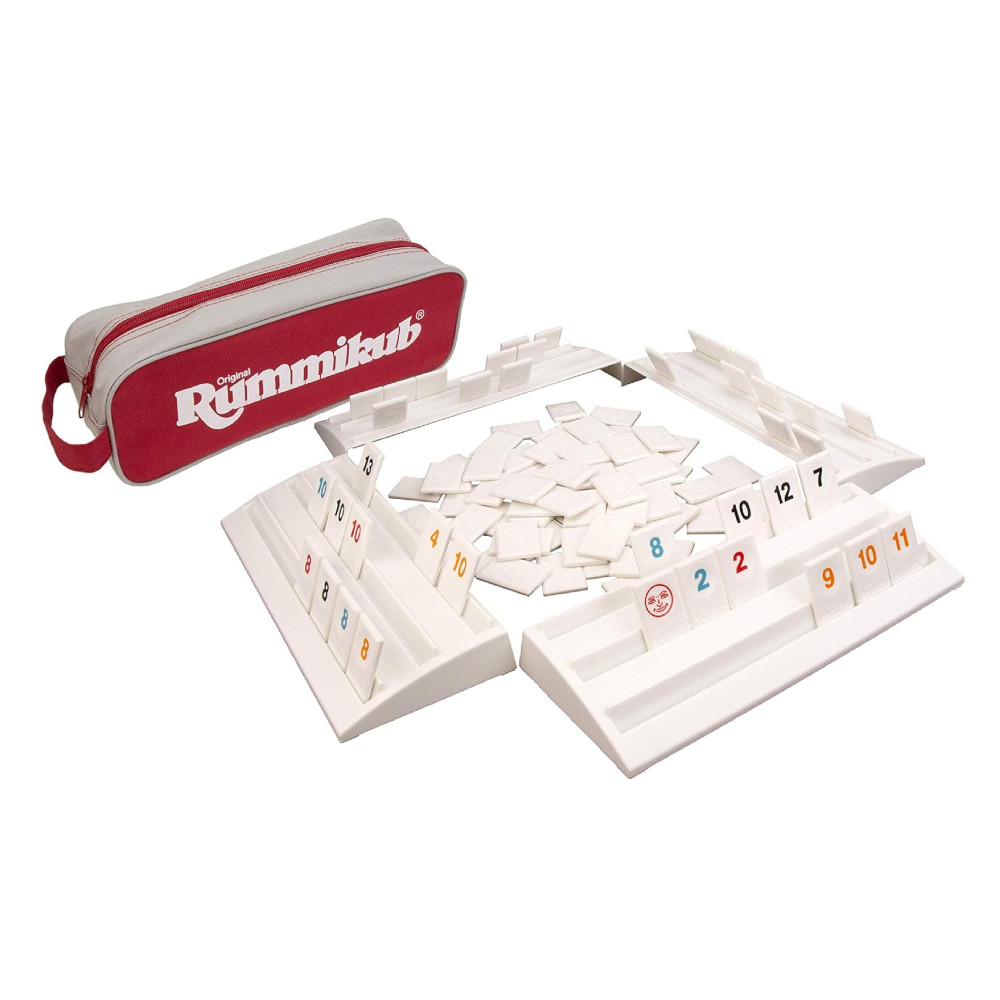 Rummikub – The Complete Original Game With Full-size Racks And Tiles In A Durabl