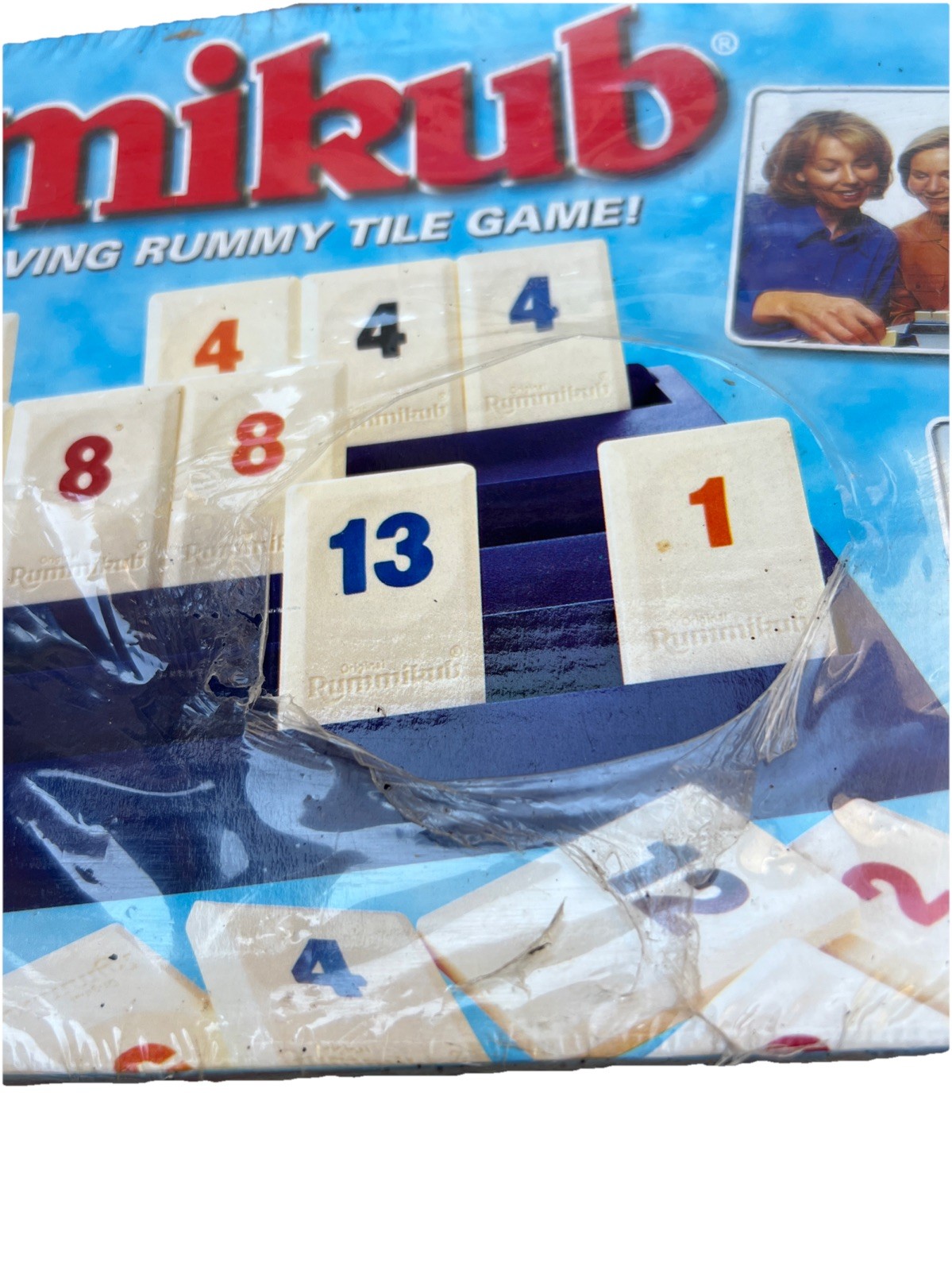 VTG. The Original Rummikub The Fast Moving Rummy Tile Game New Thicker Tiles New