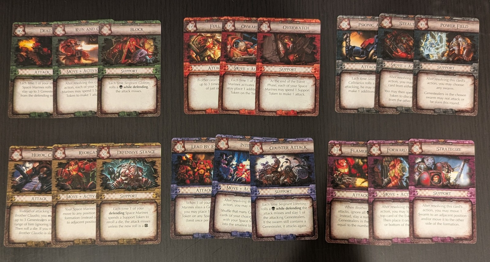 COMPLETE Space Hulk Death Angel The Card Game Warhammer 40K 40,000 2010