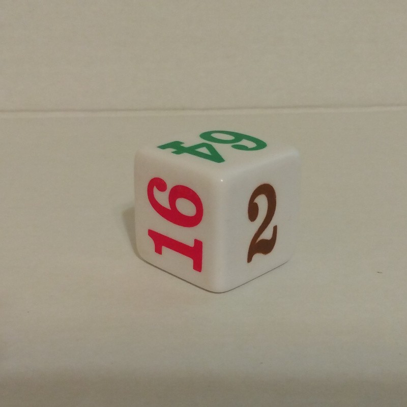 Vintage Crisloid Backgammon Doubling Cube – Measures 1 3/8 inches