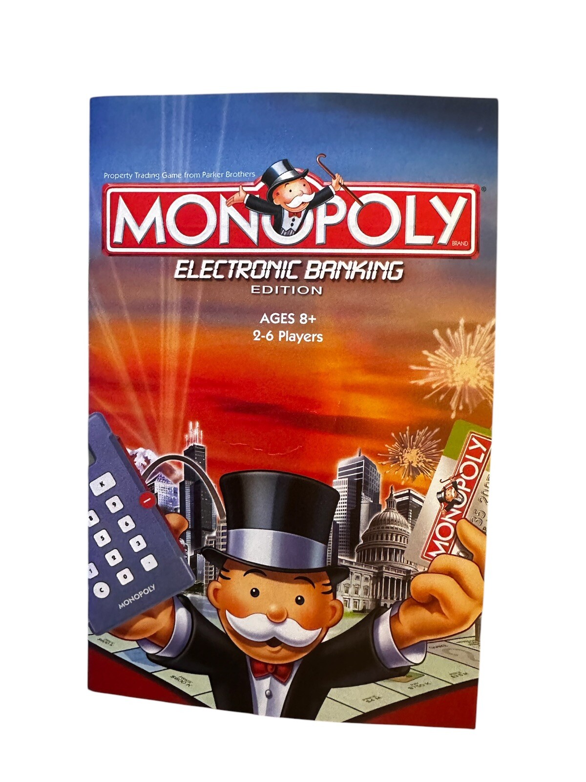 Monopoly Electronic Banking Edition Replacement Instruction Manual 2007