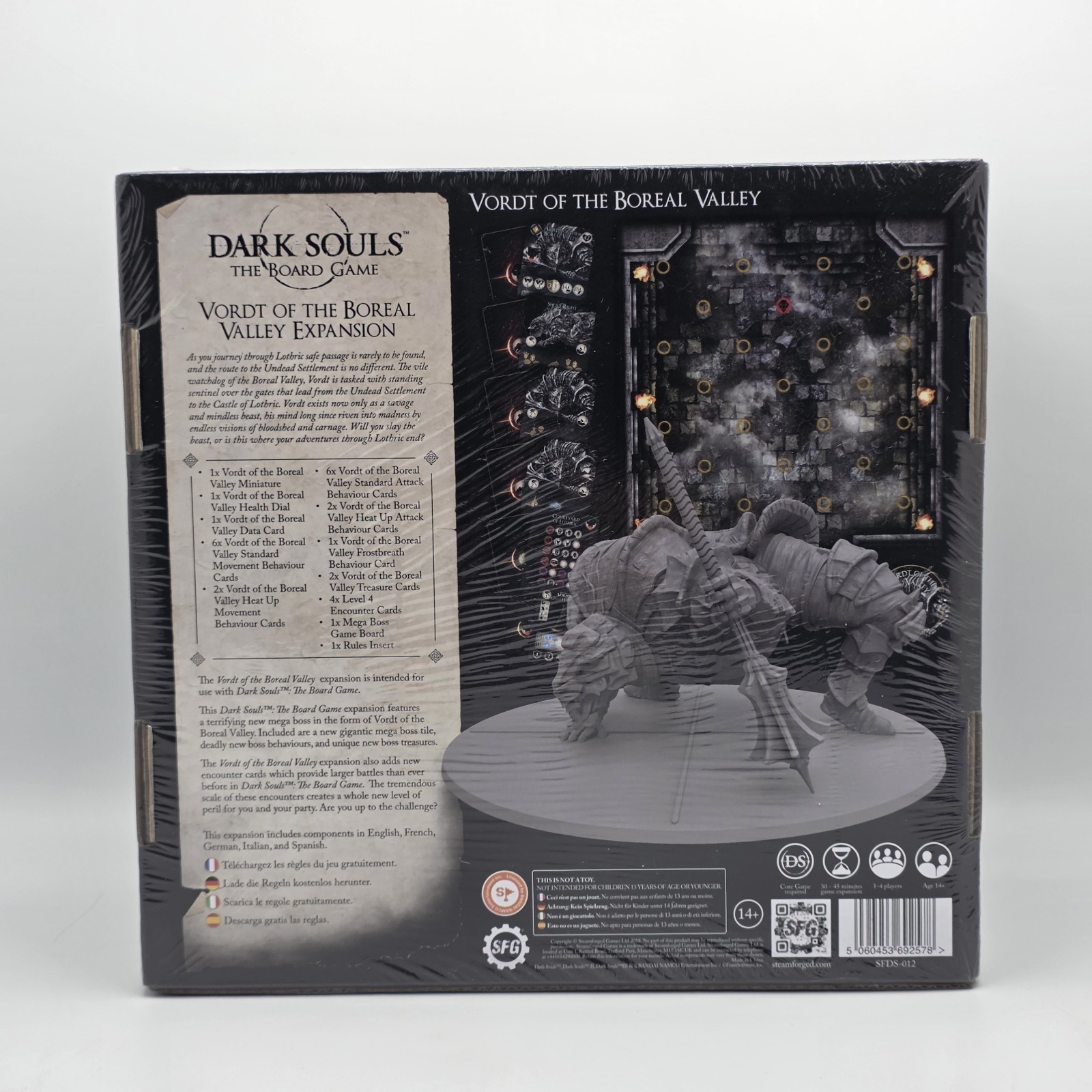 Dark Souls Vordt of the Boreal Valley Exp. SW Steamforged Board Game Miniatures