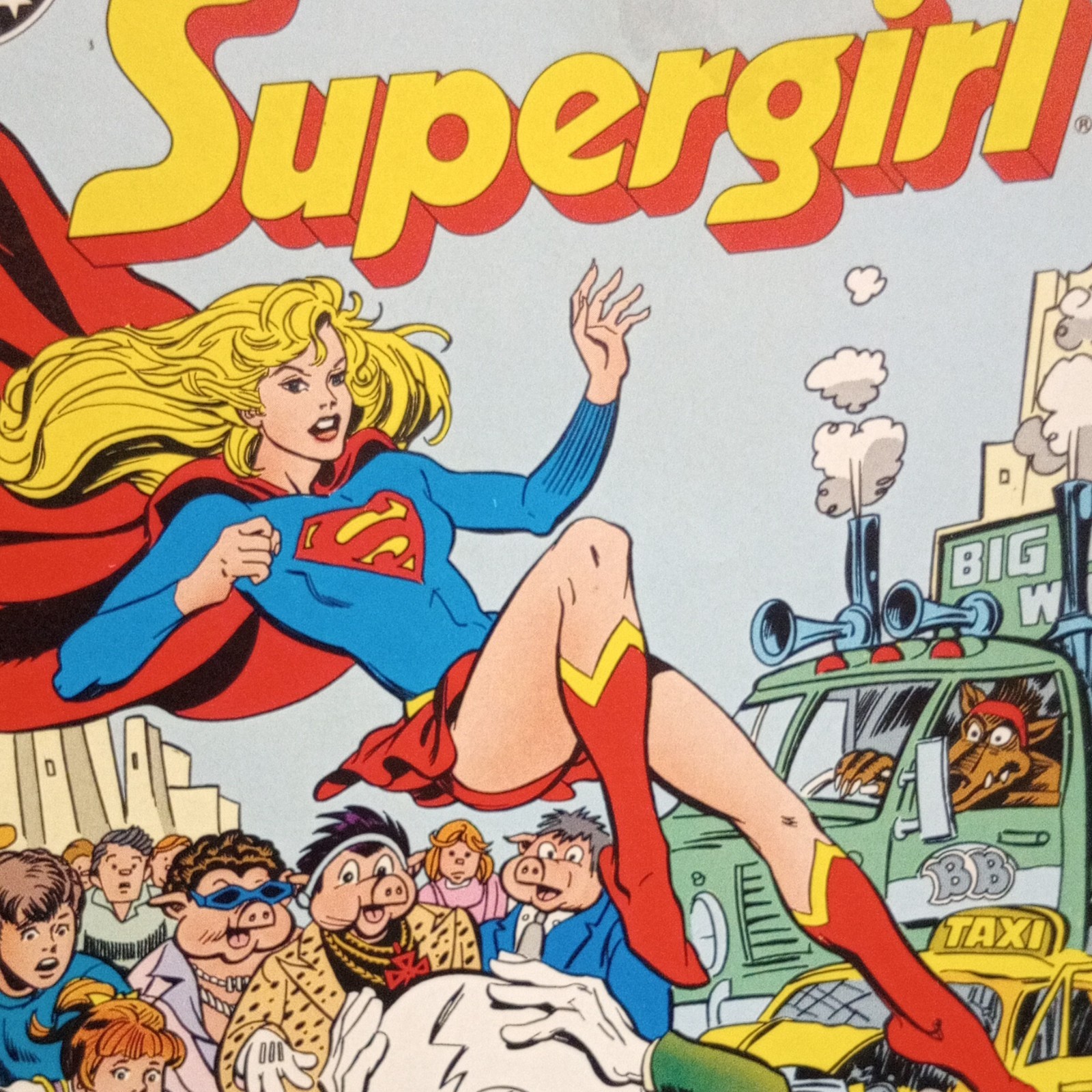 DC Comics Supergirl American Honda Presents DC Comics Promotional Comic 1986