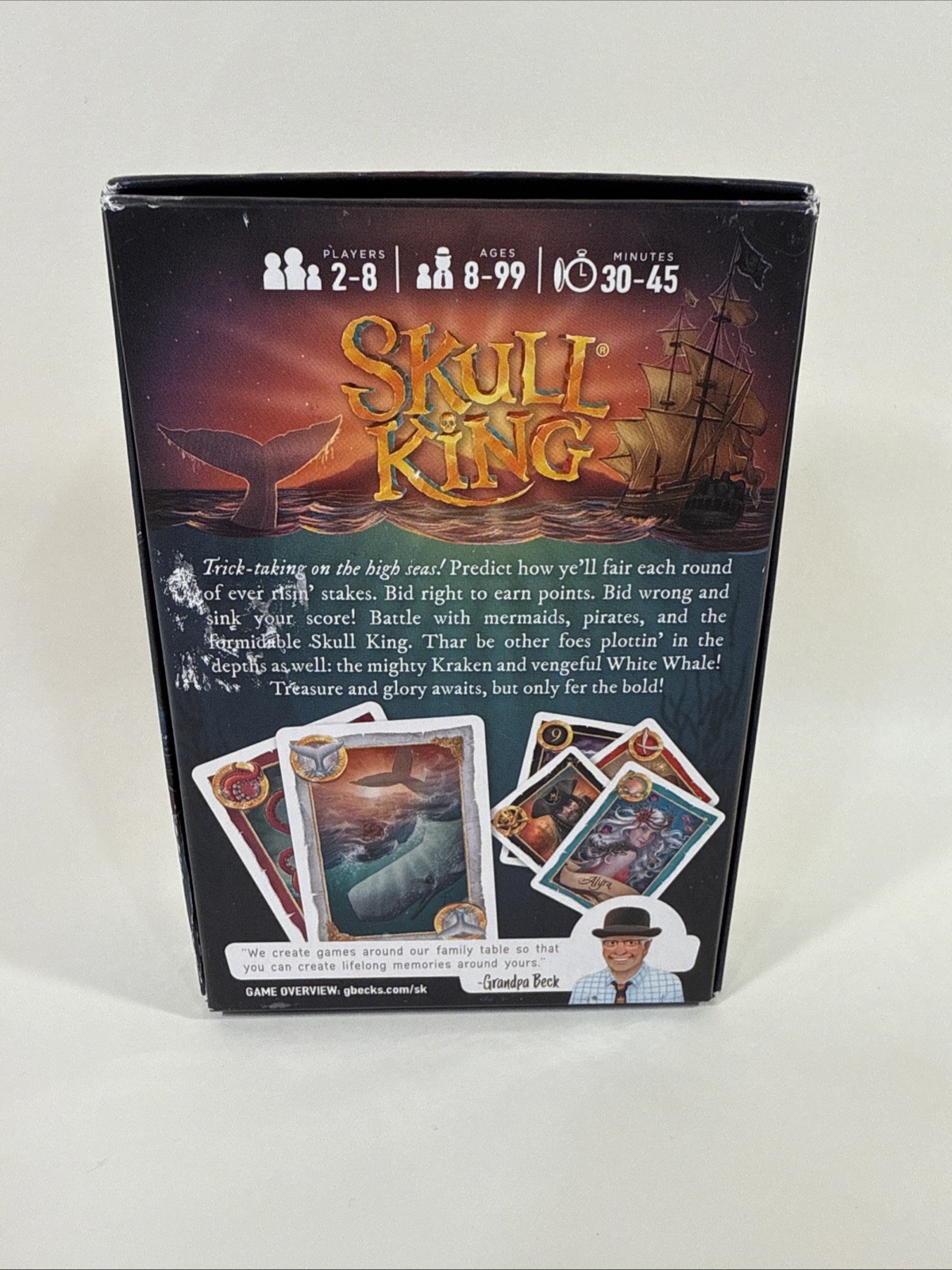 Grandpa Beck’s Games Skull King The Ultimate Pirate Trick Game Cards – 316