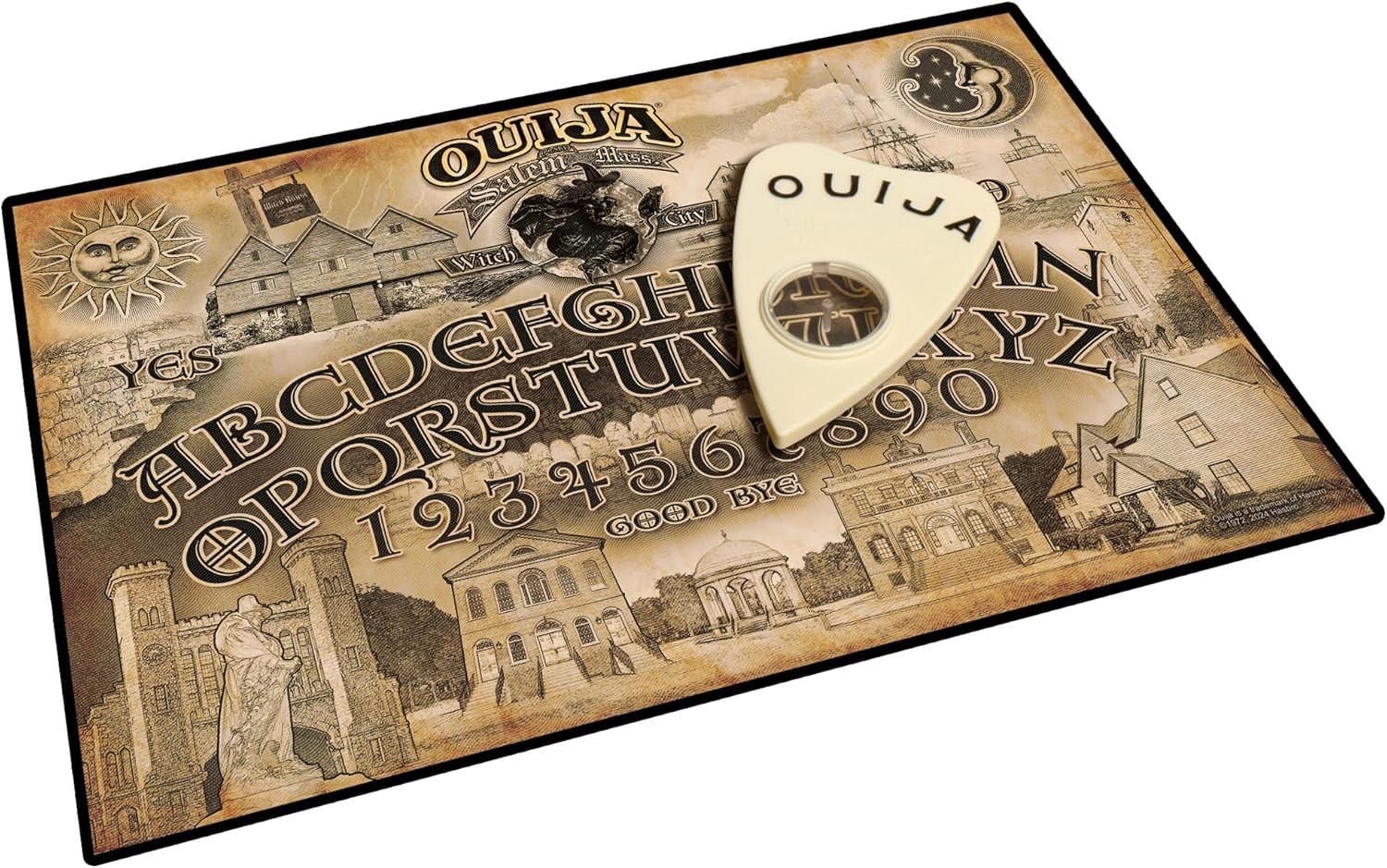 Ouija Salem Edition by Games USA, Spooky and Dark Special City Edition Ouija Bo