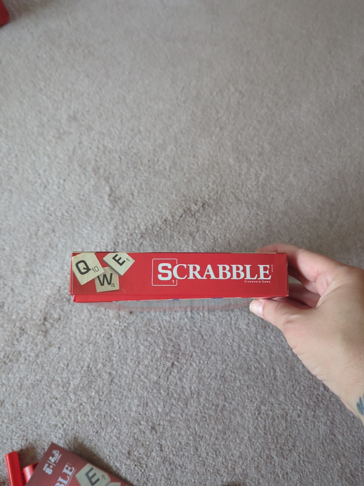 Scrabble Board Game 2013 Hasbro COMPLETE
