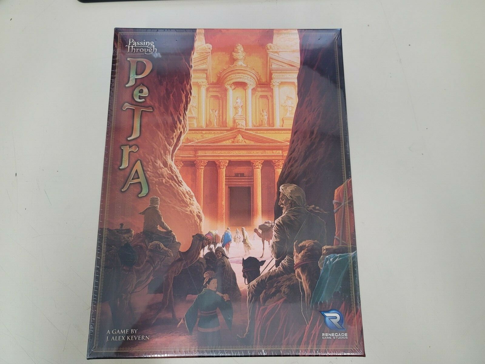 NEW FACTORY SEALED RENEGADE GAME STUDIOS PASSING THROUGH PETRA BOARD GAME
