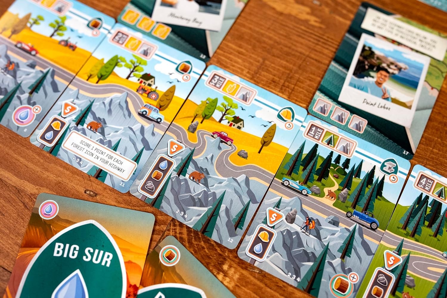 Big Sur + Landmarks Promo Cards by 25th Century Games – SEALED