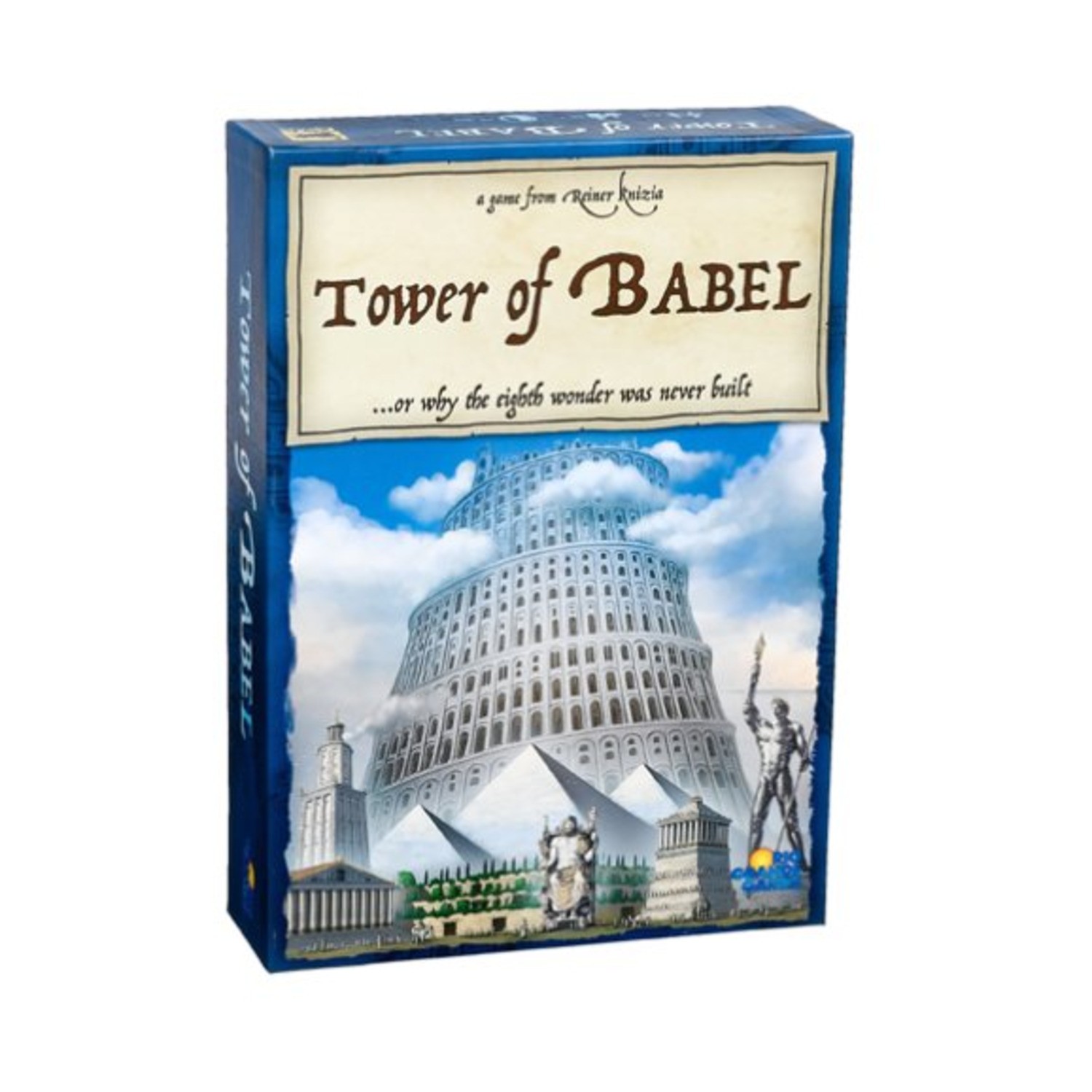 Rio Grande Boardgame Tower of Babel Box VG+/NM