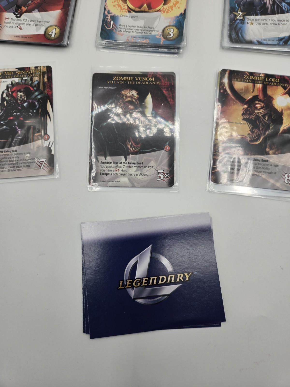 Marvel Legendary Deck Building Game Dark City Plus More !