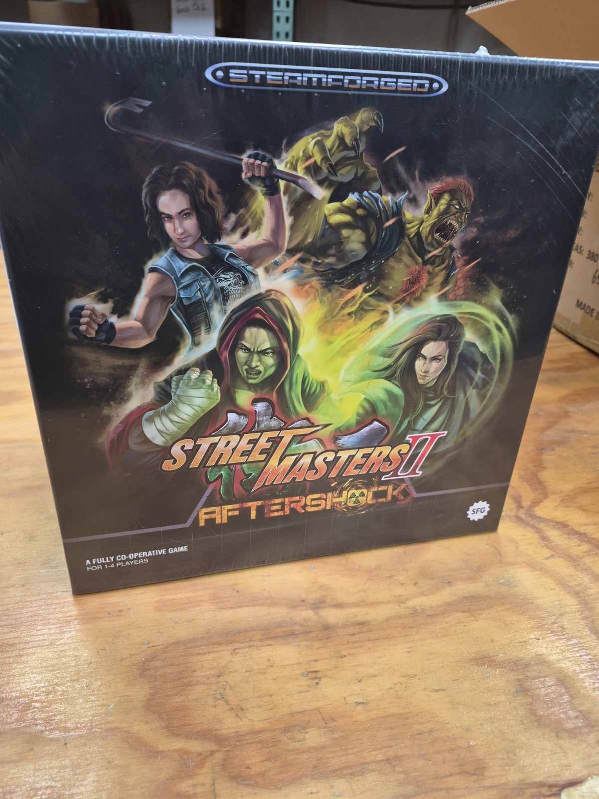Street Masters Board Game AFTERSHOCK II KS BOX NEW