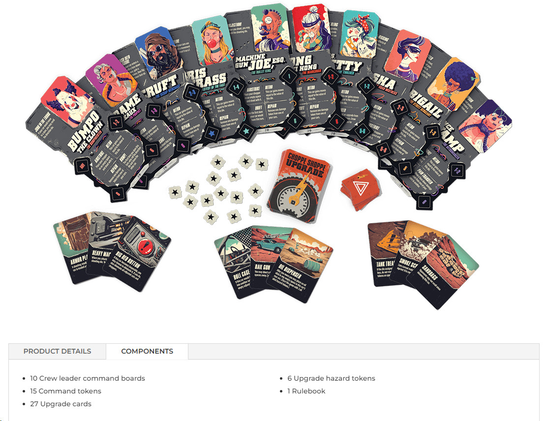 Choppe Shoppe Expansion (Restoration Games: Thunder Road: Vendetta) SEALED